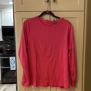 J. Jill Vibrant Pink Long Sleeve Top